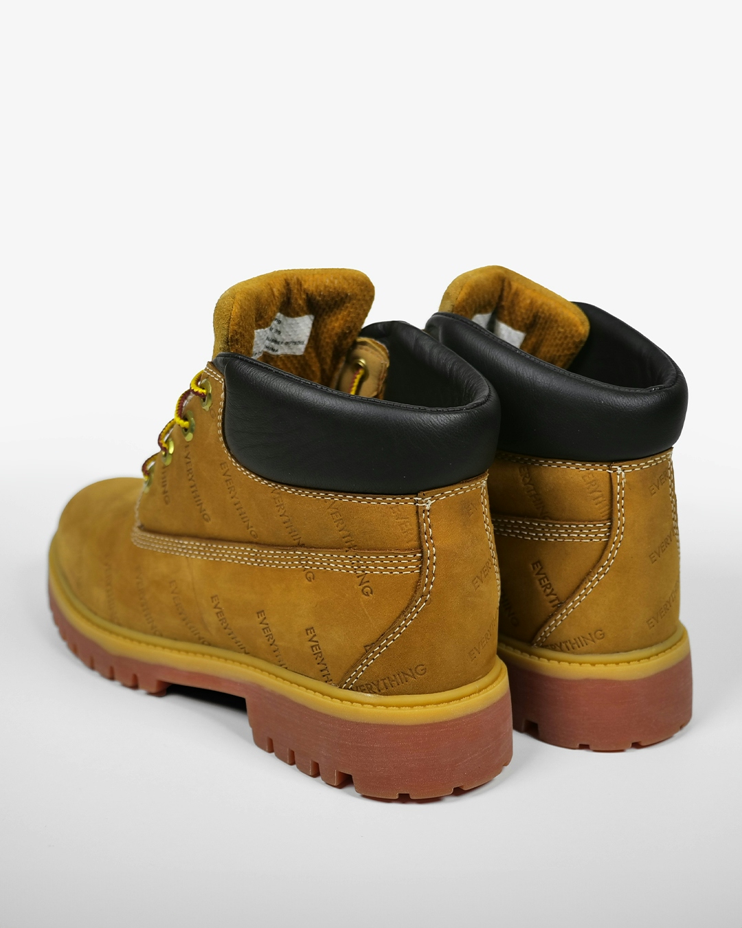 Industrial patterned boots - Yellow
